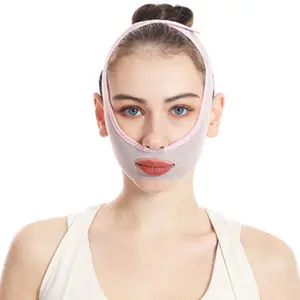 Face Lifting Bandage V Line Mask V Face Belt Adjustable Reusable V Line Face Shaper Double Chin Reducer