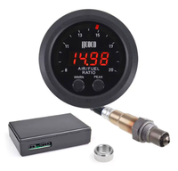 06J906262AA) Kit de jauge de rapport air-carburant universel 12V de 1ère génération avec capteur d'oxygène large bande