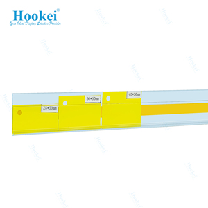Porte-étiquette de prix adhésif transparent Hookei, bande de données en stock pour les magasins de détail - Product Image 5