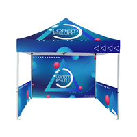 Tente canopée personnalisée 10x10, 10x10 pieds, camping-car, camion Pop-Up, pour événement, plein air, imprimé