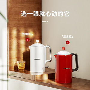 Daewoo Electric <b>Kettle</b> 1.5L Automatic Boiling With <b>Keep</b> <b>Warm</b> Function Household Use - Product Image 4