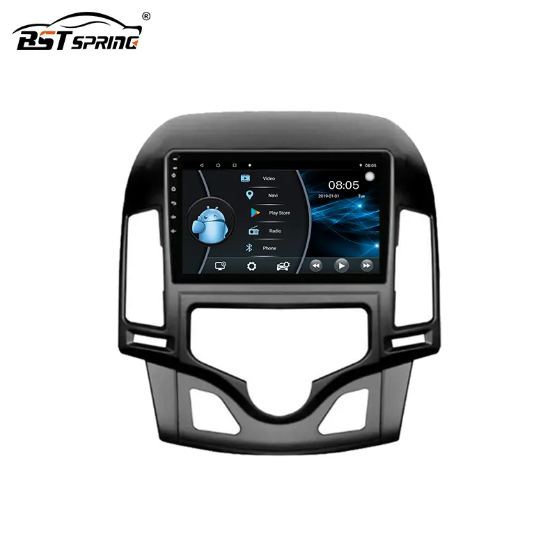 Bosstar Android 10.0 Auto Speler Multimedia Video Audio Voor Hyundai I30 2010 Gps Radio