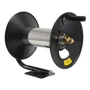 Utility hand crank hose reel for Gardens & Irrigation 