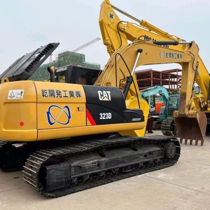 Excavatrice sur chenilles Caterpillar 323D d'occasion, 23 tonnes, d'origine japonaise, hydraulique, pour travaux de construction, à l'exportation, excavatrice Cat 323D2L d'occasion - Product Image 3