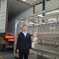 Équipement essentiel pour l'élevage des poulets, nouvelle machine à plumer les poulets de type 300-800bph avec moteur et roulement pour l'élevage de volailles