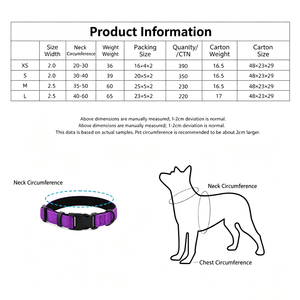 Cross-Border <b>Dog</b> Collar Diving Cloth Lined Solid Nylon Pet Tie Towel Leash Large <b>Dog</b> Anti-Release Necklace - Product Image 2