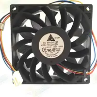 Ventilateur de refroidissement de châssis violent à 4 fils PWM Delta FFC0912D 9025 12V 1.05a 9cm
