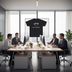 B.D.S.M. Camiseta negra para hombre, ropa informal, para gestión de estrategias de desarrollo empresarial - Product Image 3