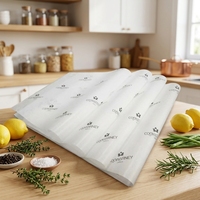 Papier de soie coloré recyclé écologique de luxe, imprimé recto-verso, avec logo personnalisé, pour emballage cadeau et garnitures de paniers