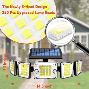 Lampe solaire LED étanche IP65 de style européen à détection de mouvement pour cour, nouvelle, directement de l'usine, pour l'exportation - Product Image 5