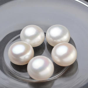 Fourniture de matières premières brutes non traitées Perles de bouddha d'eau douce médicinales en forme de bouton - Product Image 2