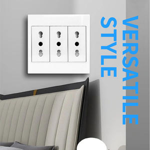 Verschillende Modellen Triple Universal Us Thailand Italiaanse Brazilië Wandcontactdozen Licht/Snelheidsregeling Schakelaar Home Office Decoratie - Product Image 2