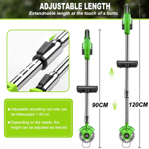 Désherbeuse sans fil populaire, <span class=keywords><strong>coupe</strong></span>-herbe électrique, taille-bordures à batterie, <span class=keywords><strong>tondeuse</strong></span> électrique à hauteur réglable - Product Image 3