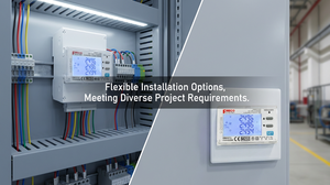 Mi approuvé EM4370 5(65) un compteur d'énergie numérique intelligent <span class=keywords><strong>Kwh</strong></span> Compteur triphasé Modbus <span class=keywords><strong>Prix</strong></span> compétitif - Product Image 2