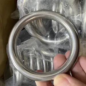 20mm - 180mm Stainless Steel 304 /316 Seamless Solid Round Welded O Ring