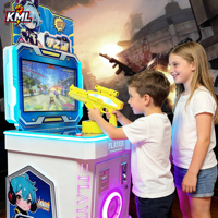 Machine d'arcade rétro verticale multi-jeux, jeu d'arcade de tir pour enfants à pièces, certifiée CE, prise américaine, personnalisable