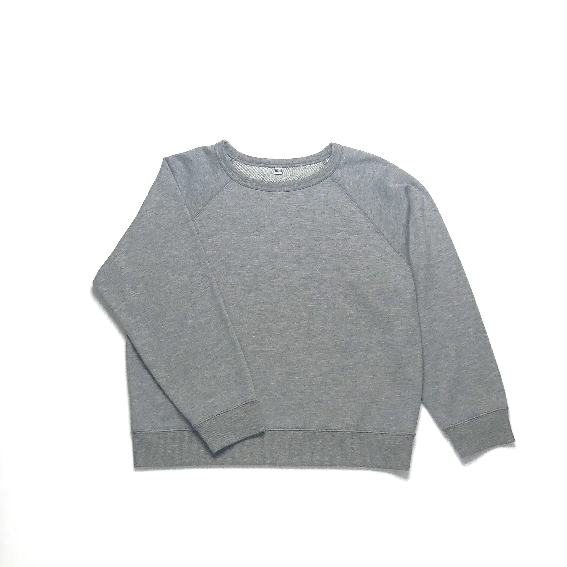 Hot Sale Gute Qualität Unisex Tops 100% Baumwolle Bio-Baumwolle Anpassbares Sweatshirt mit Rundhals ausschnitt