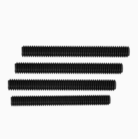 Black Oxide Carbon Steel Full Thread Stud Threaded Rod Factory Supply