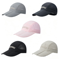 Gorra Deportiva de Alta Calidad, 100% Poliéster Jersey, Ligera, de Secado Rápido, Transpirable, para Correr, Senderismo, Golf, Béisbol