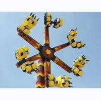Équipement de parc d'attractions Waimar jeux de carnaval chaise rotative à 360 degrés manèges de clown amusants de cirque fou