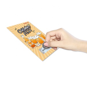 การ์ดเชียร์ส์อ็อกโทเบอร์เฟสต์ เกมการ์ดขูดรางวัล การ์ดขูดพิมพ์ดิจิทัล ตัวอย่างการออกแบบตั๋วขูด ตัวอย่างการ์ดขูด - Product Image 6