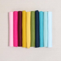 Feutre acrylique doux et respirant, tissu très épais, couleurs assorties, imperméable, 100 % polyester, carrés pour travaux manuels et couture DIY