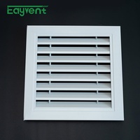 Grille linéaire en aluminium encastrée sans cadre, installation invisible pour sortie d'air conditionné intérieur de villa haut de gamme