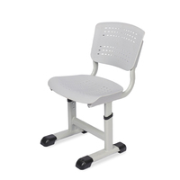 Ensemble bureau et chaise carrés en bois réglables modernes pour la maison, le bureau ou l'école – Table d'étude confortable et multifonctionnelle Hanru facile à assembler