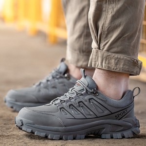 Chaussures de sécurité pour hommes à embout d'acier - Anti-écrasement et anti-perforation, légères, respirantes, bottes de travail pour la randonnée et l'usage industriel - Product Image 3