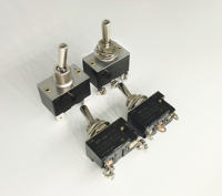 RT-S6-25B DPDT6A 250VAC Interrupteur à bascule momentané à usage général (ON)-OFF-(ON) Bornes à vis IP40 CE/CQC
