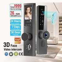Interphone vidéo intelligent Te'an avec reconnaissance faciale 3D, technologie de sécurité OEM/ODM, certifié CE/FCC, contrôle par application, compatible carte mémoire, compatible avec divers systèmes de verrouillage
