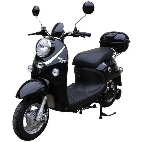 Stock Best Selling Hot China Adult Electric Motorcycle Scooter 60V 1000W Integrated Electronic Rear Hub Motor Aluminum Alloy