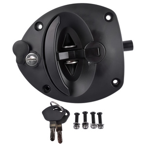 Conjunto de pestillo de puerta para generador, manija en T de acero, 2 llaves, compatible con piezas de generador diésel A034B471 D0100HAMZI7 - Product Image 4