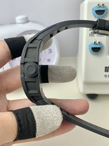 Montre automatique de luxe Richardes NTPT, boîtier ovale en fibre de carbone, bracelet en fluororubber naturel, matériau en titane de haute qualité - Product Image 5