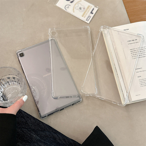 Fundas Transparentes para <span class=keywords><strong>Tablet</strong></span> <span class=keywords><strong>Samsung</strong></span> <span class=keywords><strong>Galaxy</strong></span> <span class=keywords><strong>Tab</strong></span> <span class=keywords><strong>A7</strong></span> <span class=keywords><strong>Lite</strong></span> <span class=keywords><strong>8.7</strong></span>\" <span class=keywords><strong>T220</strong></span> T225, Funda Delgada Antigolpes, Anti-caídas, de TPU Suave - Product Image 1