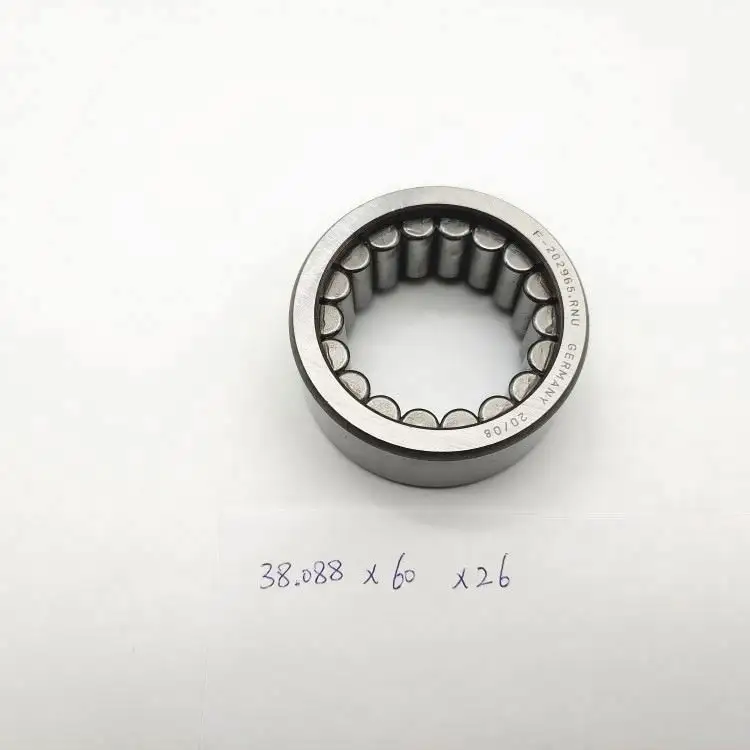 Full Complement Cylindrical Roller Bearing F202965.RNU For Hydraulic Pump 30.088x60x28 mm