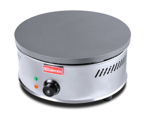 Máquina eléctrica para hacer crepes <span class=keywords><strong>de</strong></span> mesa <span class=keywords><strong>de</strong></span> estilo redondo antiadherente para equipos <span class=keywords><strong>de</strong></span> catering <span class=keywords><strong>de</strong></span> panadería hecha con agua - Product Image 2