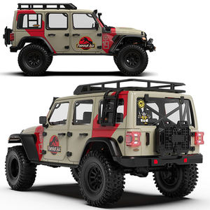 RLAARLO MK07 1:7 4WD camioneta de radiocontrol sin escobillas, coche de escalada con temática de dinosaurio pintado a mano, de grado <span class=keywords><strong>profesional</strong></span>, con radiocontrol - Product Image 1