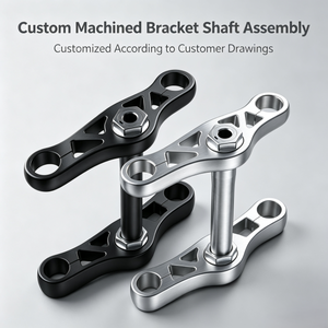 Billet Aluminum Steering Stem Precision Machined Top Yoke Lower Clamp CNC Custom Racer Builds Motorsport Racing Components - Product Image 1