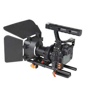 <span class=keywords><strong>Cage</strong></span> de caméra C500 avec boîtier mat pour GH4 A7S pour Sony A7S/A7/A7R/A7RII/<span class=keywords><strong>A7SII</strong></span> - Product Image 1