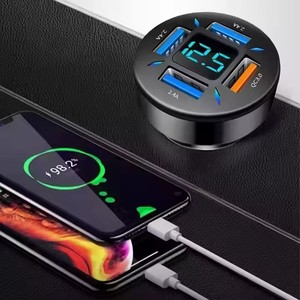 Caricabatterie da <span class=keywords><strong>Auto</strong></span> USB C RTS a 3 Porte 67W USB-C/USB-A PD/QC Ricarica Rapida <span class=keywords><strong>per</strong></span> iPhone 17/16/15/14/13/12/11 Pro Max iPad - Product Image 6