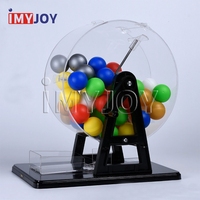 Mini Lotto Chanceux avec Boules Chanceuses Mini Machine de Loterie Jeux Jouets