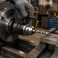 Juego de Adaptadores de Mandril de Taladro de Acero al Carbono y Aleación de Aluminio de Grado Industrial de Alta Calidad para Trabajos en Madera y Construcción SUNRISE