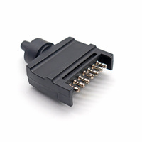 Fiche et prise de remorque plate à 7 broches à sept voies 12V 15amp mâle femelle connecteur de remorque australien