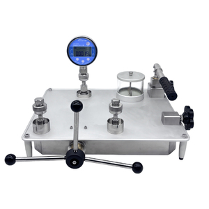 Calibrador Hidráulico Manual para Transductores, Manómetros y Sensores de Bombas de Prueba, 0-160MPa, Material de Acero Inoxidable, de Sobremesa - Product Image 6