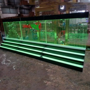 เฟอร์นิเจอร์บาร์ที่กำหนดเอง LED เรืองแสง<span class=keywords><strong>แมงกะพรุน</strong></span>น้ำผนังก้าว<span class=keywords><strong>ตู้</strong></span>บาร์ไวน์ - Product Image 1