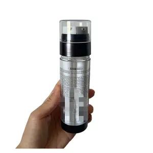 Fabrik AS doppelwandige Luxus kosmetik 50ml Zweikammer-Airless-Flasche für Tag & Nacht Gesichts creme, Serum