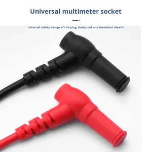 Multimetre 1000V 20A <span class=keywords><strong>Test</strong></span> Uçları Altın Kaplama Bakır Pimler PVC İzolasyon <span class=keywords><strong>Test</strong></span> Probu - Product Image 2