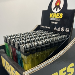 Accesorios de cigarrillos personalizados desechables de alta calidad a granel, encendedor de gas Flinth KRES MON1, venta al por mayor - Product Image 6