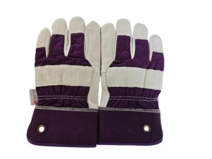 Guantes interiores cálidos de piel de cabra/Piel de oveja para construcción industrial Guantes antideslizantes para protección de trabajo mecánico